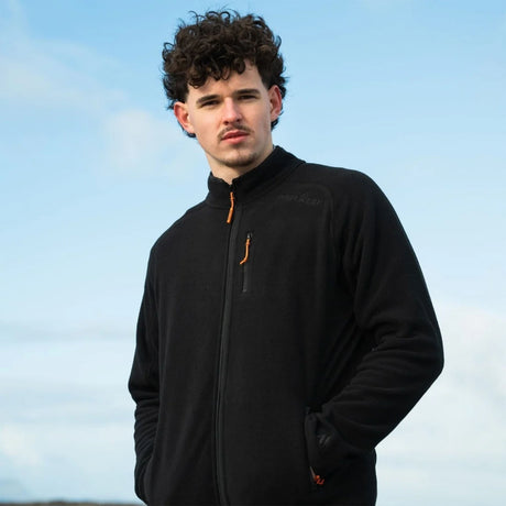 Portwest Men's Turlough Full Zip Fleece in Black