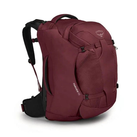 Osprey Fairview 55 Backpack Zircon Red #- 53 Degrees North 
