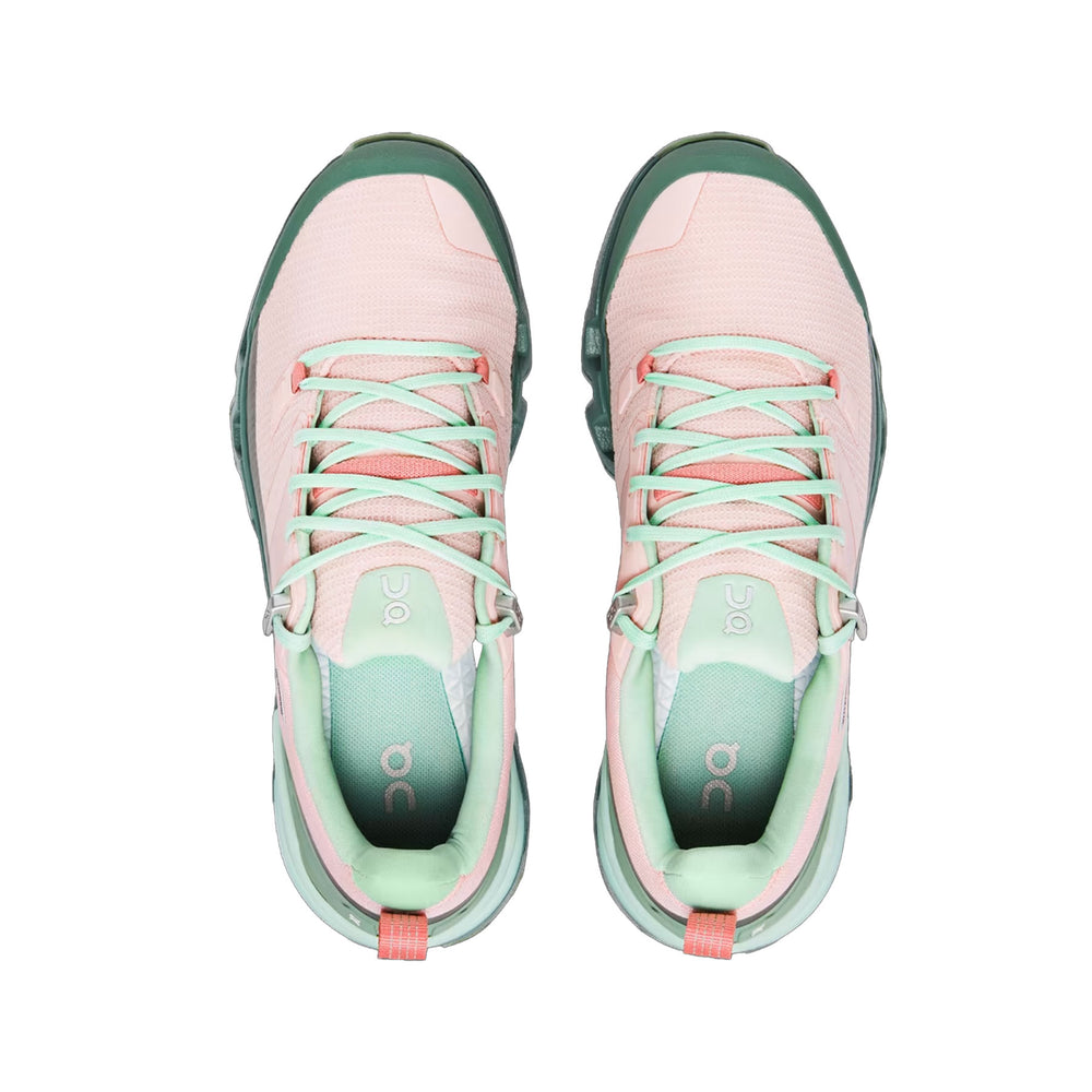 On Running Women's Cloudwander Waterproof Hiking Shoes #color_doe-ivy