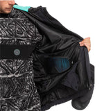 Quiksilver Men's Radicalo Ski Jacket True Black / Small-True Black / Medium-True Black / Large-True Black / X-Large #- 53 Degrees North 