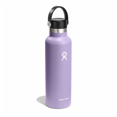 Hydro Flask 21 oz (621 ml) Standard Mouth Bottle Black-Moonshadow-Fossil-Cascade #- 53 Degrees North 