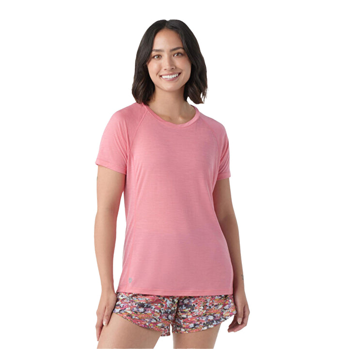 Smartwool Women's Active Ultralite Short Sleeve T-shirt #color_guava-pink