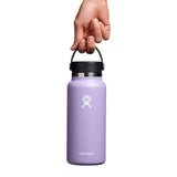 Hydro Flask 32oz (946 ml) Wide Mouth Flex Cap Bottle Indigo-Fossil-Moonshadow-Fir-Trillium #- 53 Degrees North 
