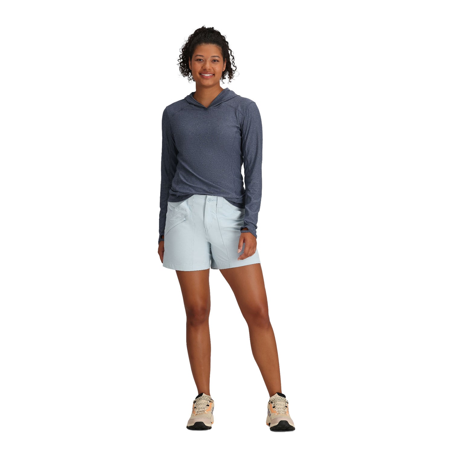 Royal Robbins Women's Backcountry Pro II Shorts Summer Sky / X-Small-Summer Sky / Small-Summer Sky / Medium-Summer Sky / Large-Summer Sky / X-Large #- 53 Degrees North 