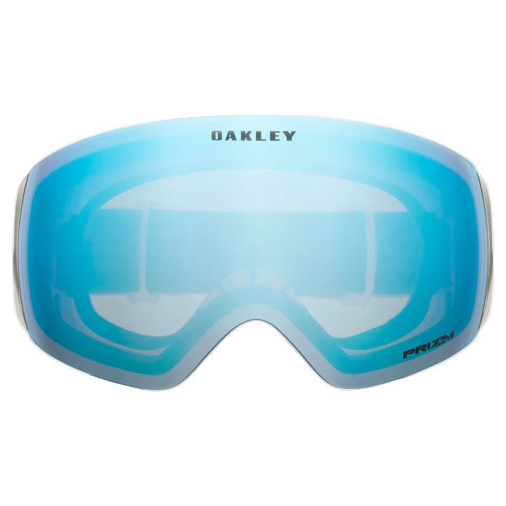Oakley Flight Deck M Ski Goggles #color_matte-white-prizm-snow-sapphire-irid