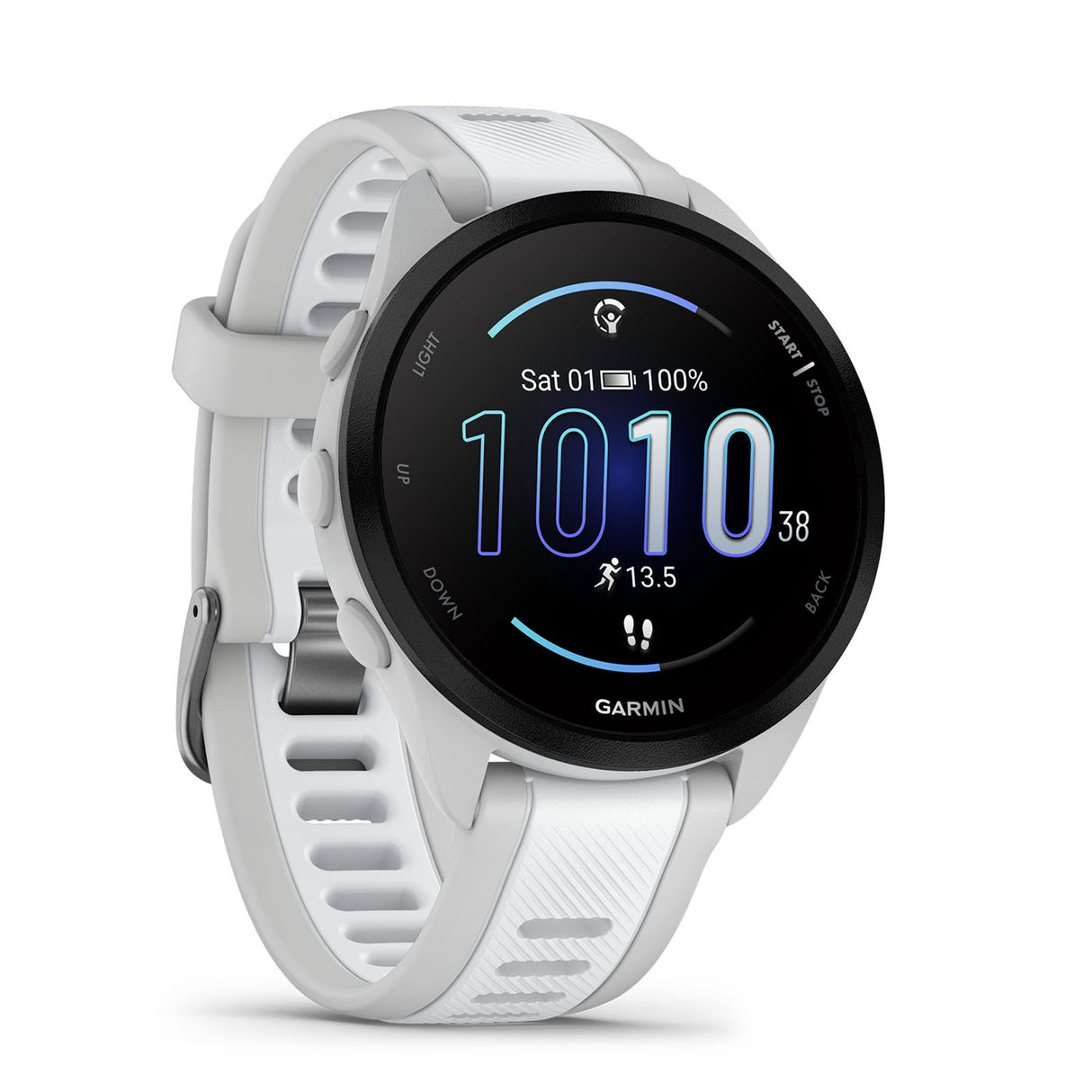 Garmin Forerunner 165 GPS Smartwatch Black & Slate Grey-Mist Grey & Whitestone #- 53 Degrees North 