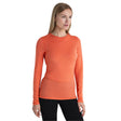 Icebreaker Women's 200 Oasis Long Sleeve Crewe Deco / X-Small-Deco / Small-Deco / Medium-Deco / Large-Deco / X-Large #- 53 Degrees North 