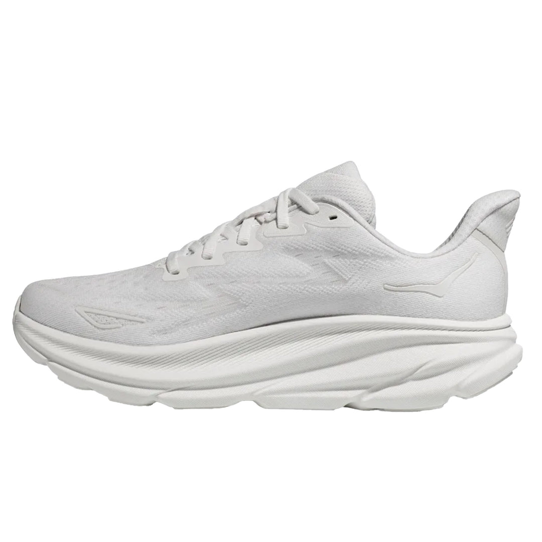 Hoka Women's Clifton 9 Running Shoes #color_white-white