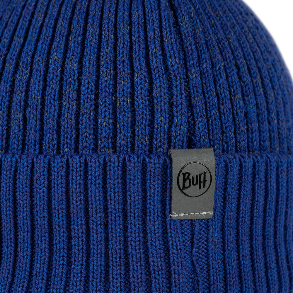 Buff Merino Summit Beanie Hats #color_solid-cobalt