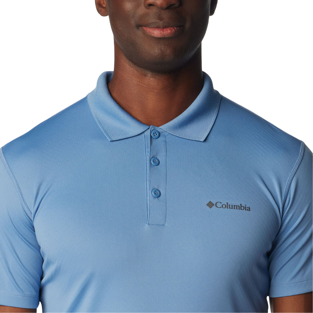 Columbia Mens Zero Rules Polo Shirt #color_skyler