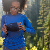 Therm-A-Rest Airhead Pillow Blue Woven #- 53 Degrees North 