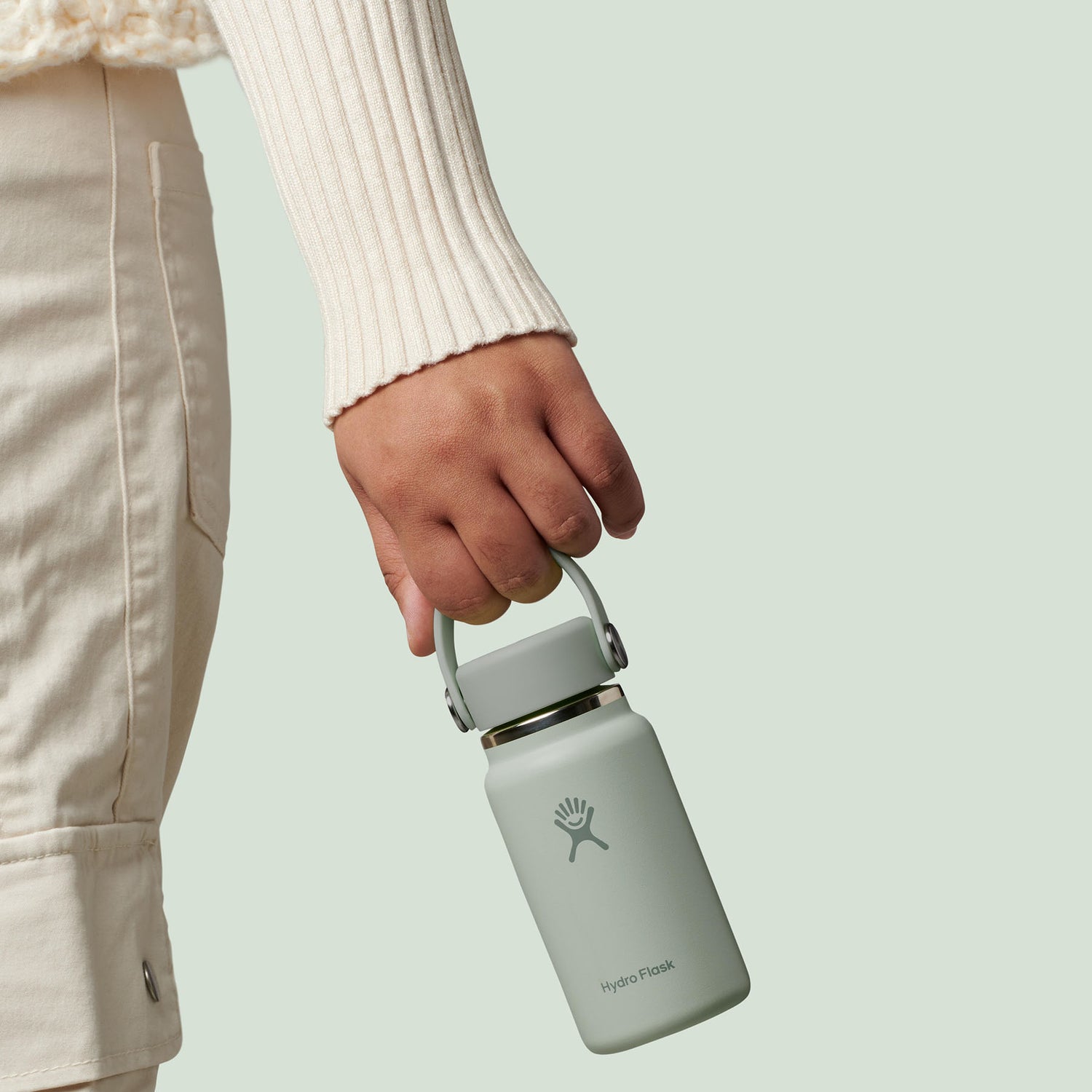 Hydro Flask 200ml Micro Hydro Mini Bottle Trillium-Oat-Agave-Birch #- 53 Degrees North 