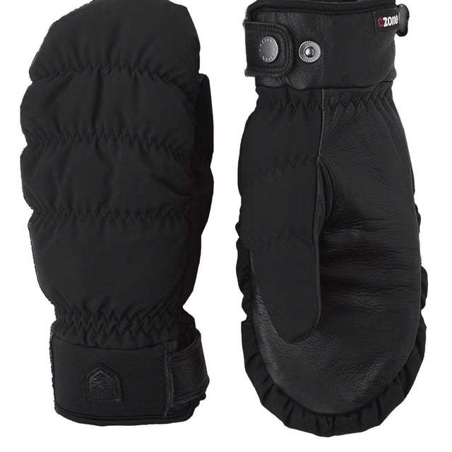 Hestra Women's Luomi Czone Mittens Black / X-Small-Black / Small-Black / Medium-Black / Large #- 53 Degrees North 