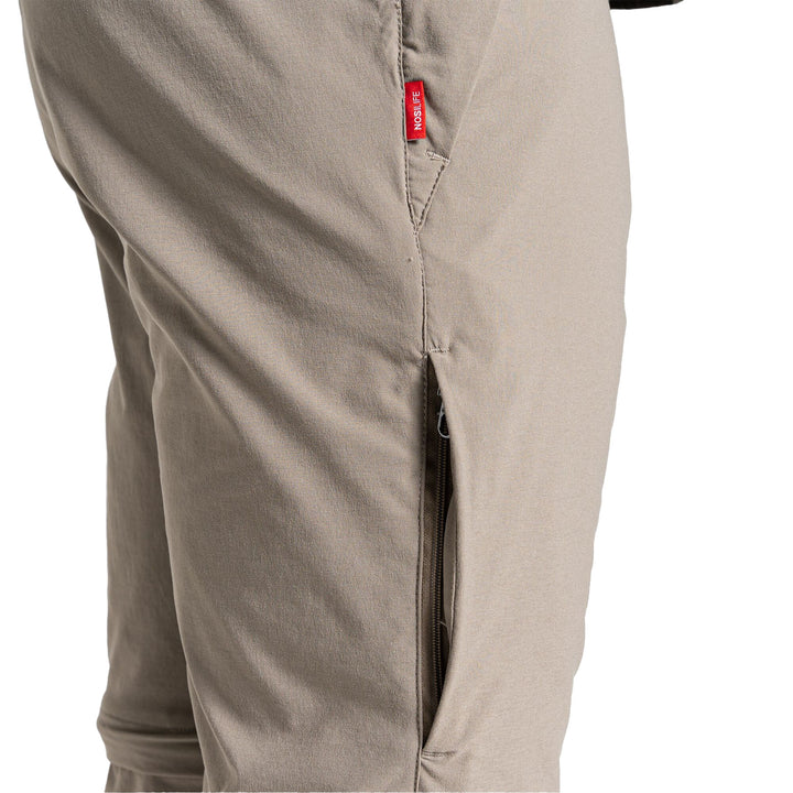 Craghoppers Men's Nosilife Pro Convertible II Trousers #color_pebble