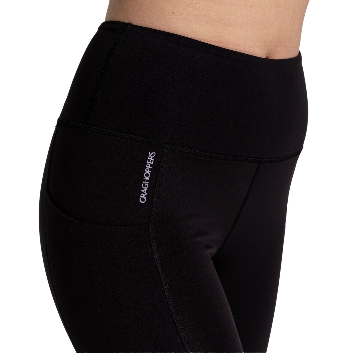 Craghoppers Women's Kiwi Pro Thermo Leggings Black / X-Small-Black / Small-Black / Medium-Black / Large-Black / X-Large #- 53 Degrees North 
