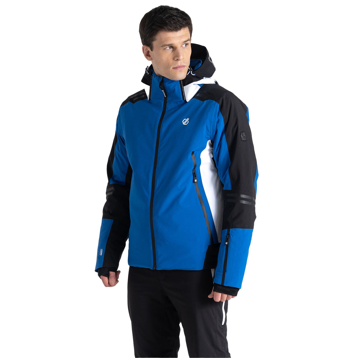Dare 2b Men's Speed Ski Jacket Olympian Blue/Black / Small-Olympian Blue/Black / Medium-Olympian Blue/Black / Large-Olympian Blue/Black / X-Large-Olympian Blue/Black / XX-Large #- 53 Degrees North 