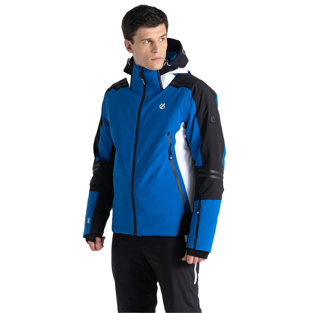 Dare 2b Men's Speed Ski Jacket Olympian Blue/Black / Small-Olympian Blue/Black / Medium-Olympian Blue/Black / Large-Olympian Blue/Black / X-Large-Olympian Blue/Black / XX-Large #- 53 Degrees North 