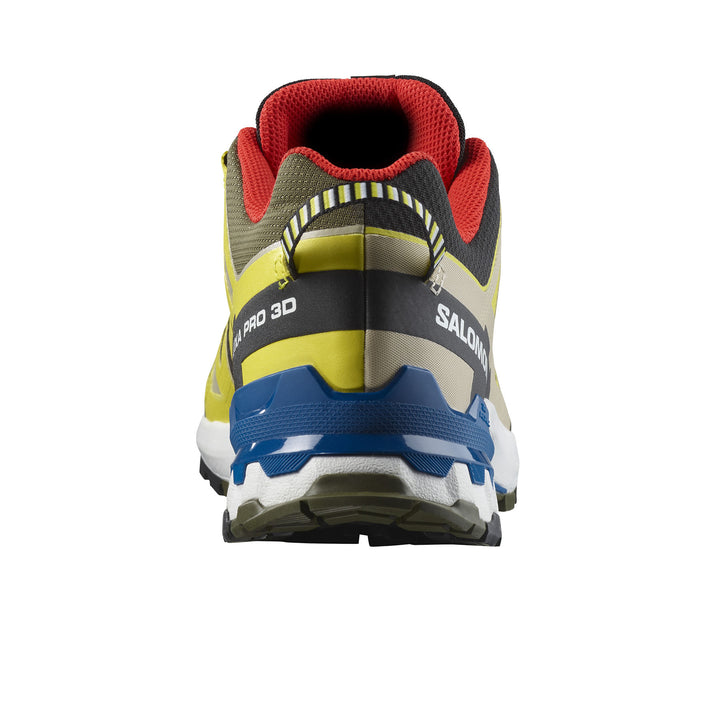 Salomon Men's XA Pro 3D V9 Gore-Tex Trail Running Shoes #color_black-buttercup-lapis-blue