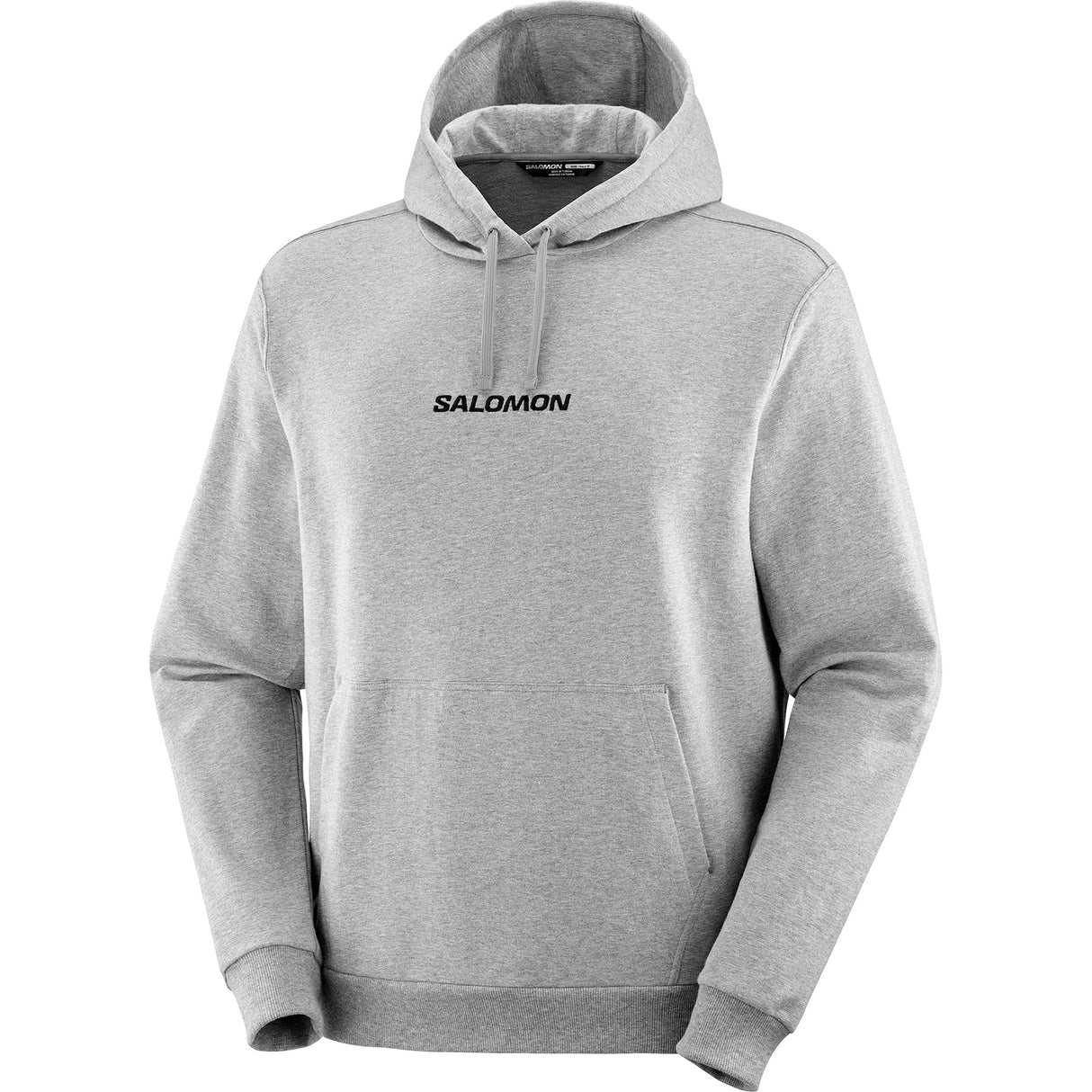 Salomon Men's Logo Pullover Hoody Deep Black / Small-Deep Black / Medium-Deep Black / Large-Deep Black / X-Large-Heather Grey / Small #- 53 Degrees North 