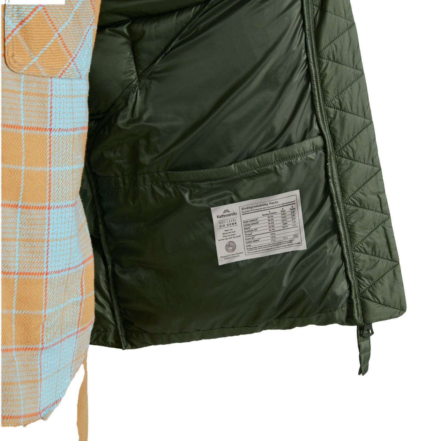 Kathmandu Men's NXT-Level Bio Down Jacket Rosin / X-Small-Rosin / Small-Rosin / Medium-Rosin / Large #- 53 Degrees North 