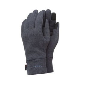 Trekmates Annat Fleece Gloves Dark Grey Marl / Small-Dark Grey Marl / Medium-Dark Grey Marl / Large-Dark Grey Marl / X-Large #- 53 Degrees North 