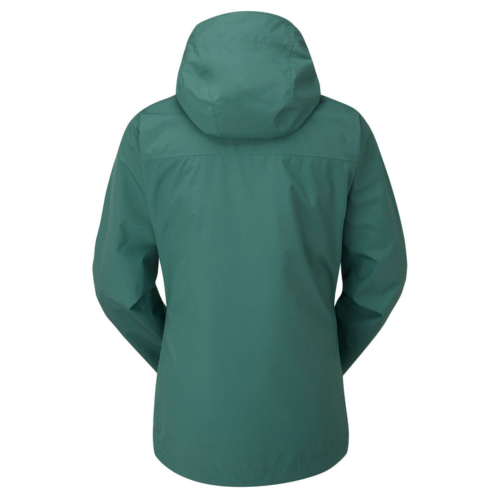 Rab Women's Downpour Eco Waterproof Jacket #color_eucalyptus