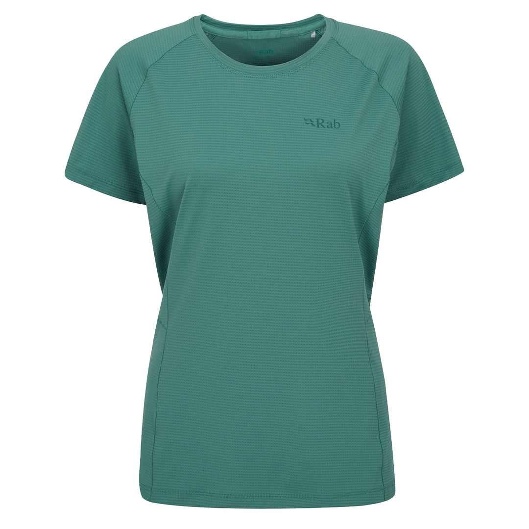 Rab Women's Sonic Technical T-shirt #color_eucalyptus