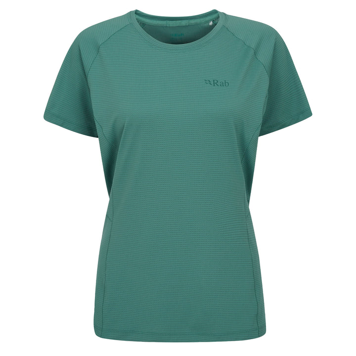 Rab Women's Sonic Technical T-shirt #color_eucalyptus