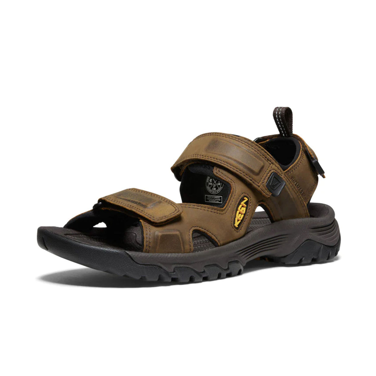 Keen Men's Targhee III Open Toe Sandals Bison/Mulch / 8-Bison/Mulch / 9-Bison/Mulch / 10-Bison/Mulch / 11-Bison/Mulch / 12 #- 53 Degrees North 