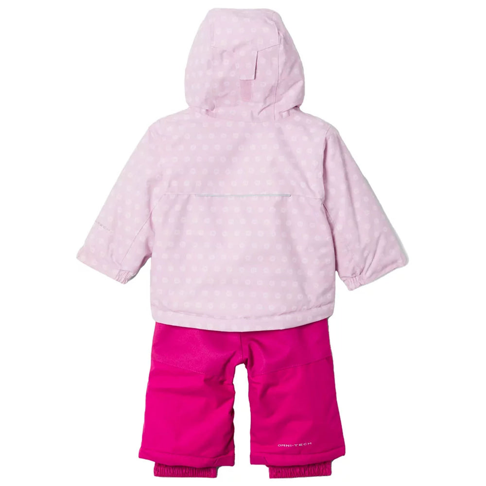 Columbia Kids' Buga Waterproof Snow Jacket & Pants Set #color_shasta-geoglacial