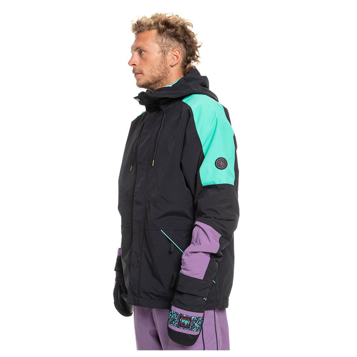 Quiksilver Men's Radicalo Ski Jacket True Black / Small-True Black / Medium-True Black / Large-True Black / X-Large #- 53 Degrees North 