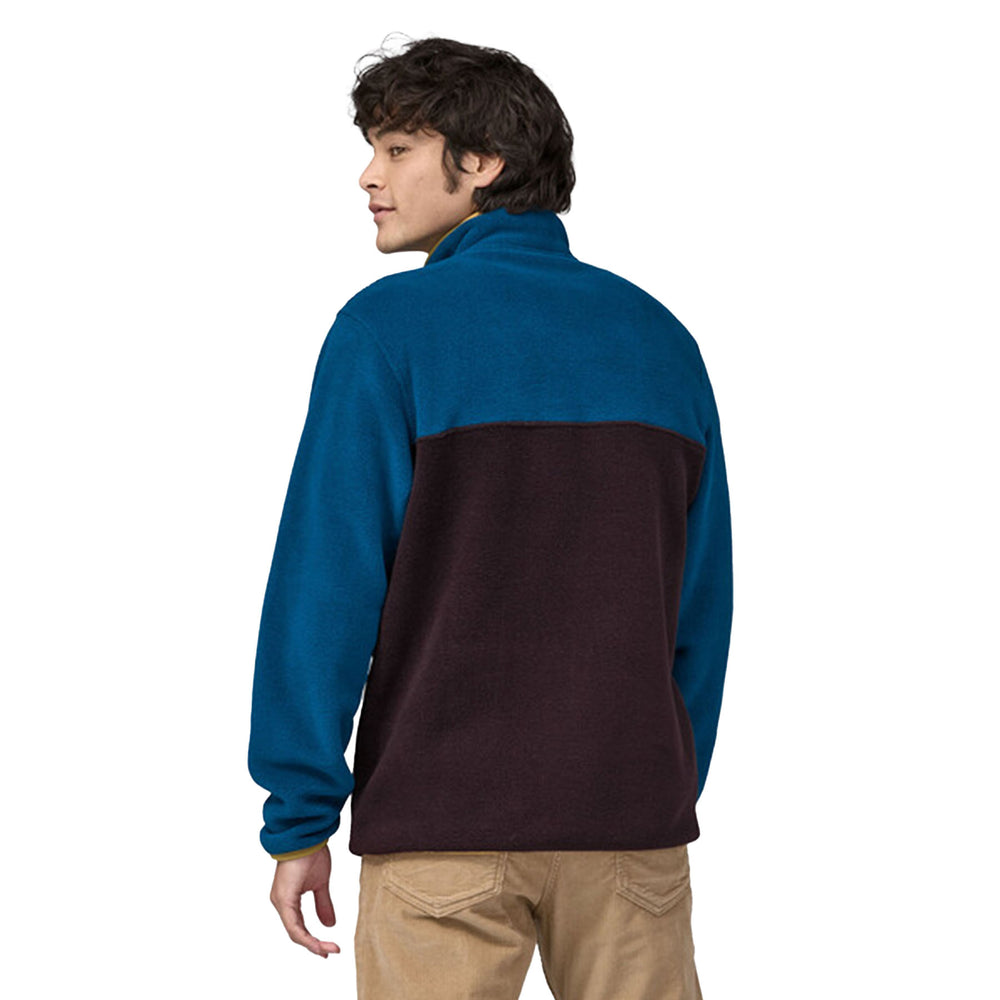 Patagonia Men's Lightweight Synch Snap-T Pullover #color_obsidian-plum