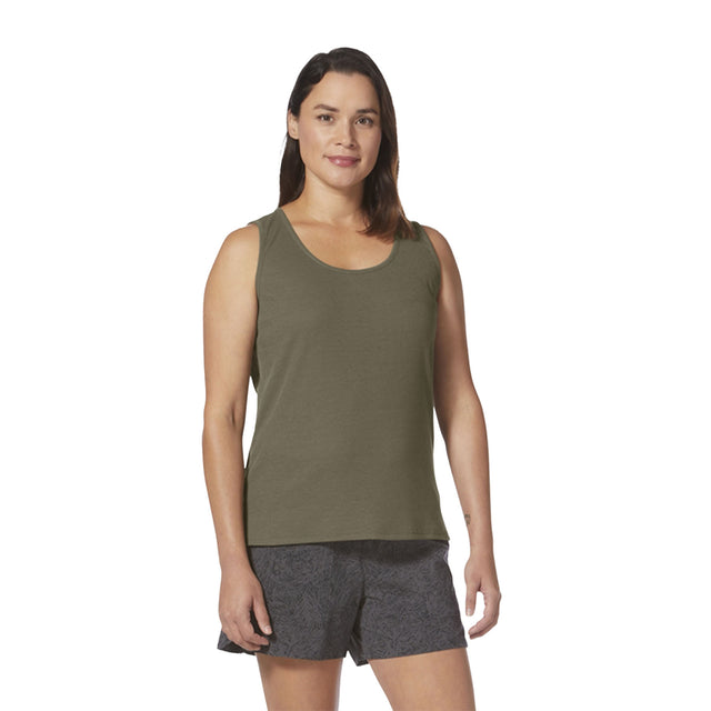 Royal Robbins Women's Spotless Evolution Tank Top Everglade / X-Small-Everglade / Small-Everglade / Medium-Everglade / Large-Everglade / X-Large #- 53 Degrees North 
