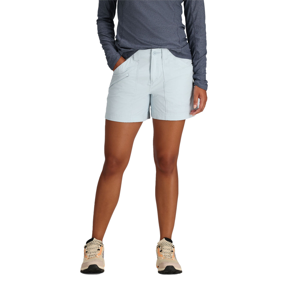 Royal Robbins Women's Backcountry Pro II Shorts Summer Sky / X-Small-Summer Sky / Small-Summer Sky / Medium-Summer Sky / Large-Summer Sky / X-Large #- 53 Degrees North 