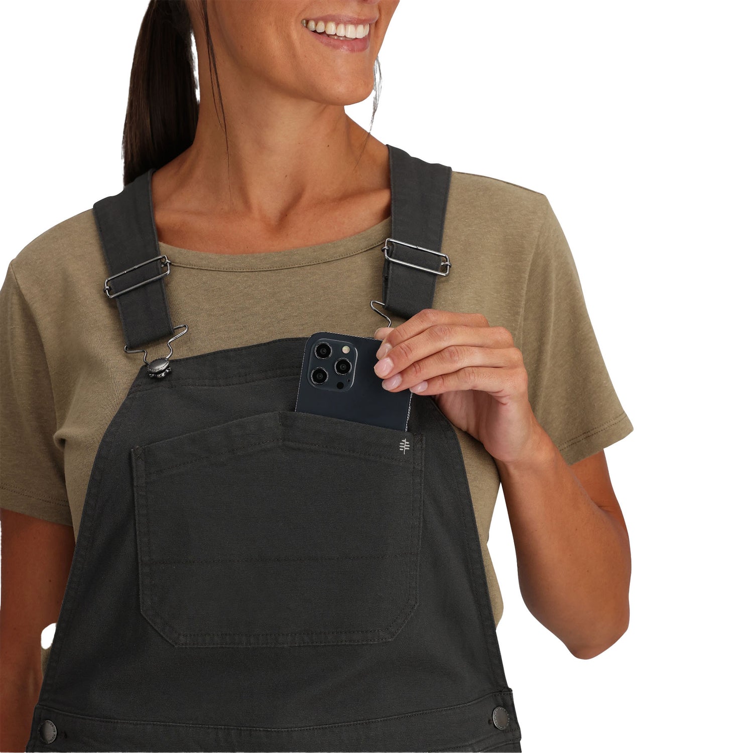Royal Robbins Women's Half Dome Overalls Charcoal / Small-Charcoal / Medium-Charcoal / Large-Charcoal / X-Large #- 53 Degrees North 