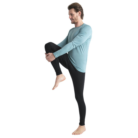 Icebreaker Men's Merino 200 Oasis Crewe Thermal Top Black / Small-Black / Medium-Black / Large-Black / X-Large-Black / XX-Large #- 53 Degrees North 