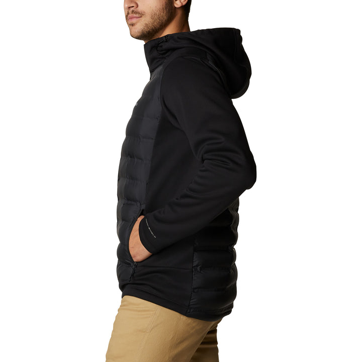 Columbia Men's Out-Shield Insulated Full Zip Hoodie Jacket #color_black