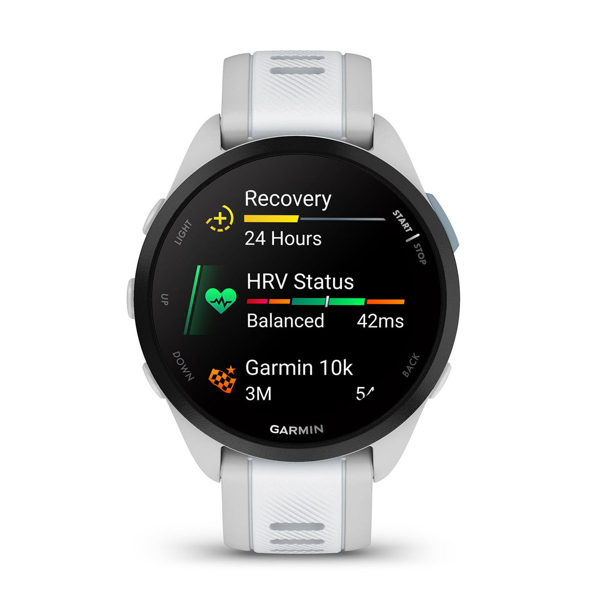 Garmin Forerunner 165 GPS Smartwatch Black & Slate Grey-Mist Grey & Whitestone #- 53 Degrees North 