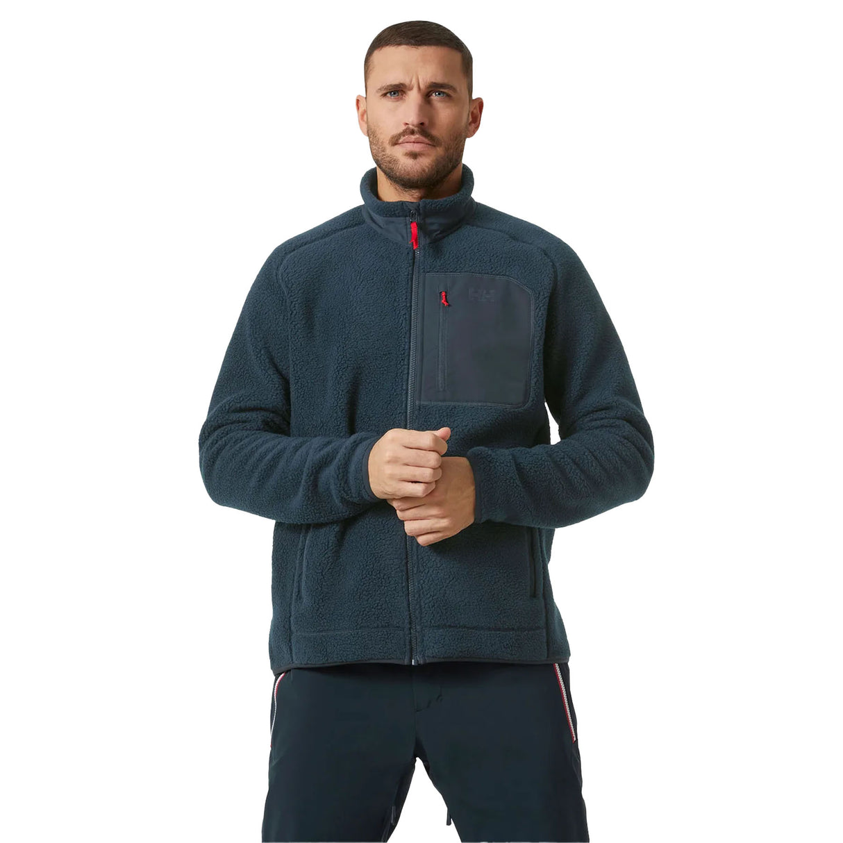 Helly Hansen Men's Panorama Pile Block Jacket Navy / Small-Navy / Medium-Navy / Large-Navy / X-Large-Navy / XX-Large #- 53 Degrees North 