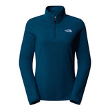 The North Face Women's 100 Glacier 1/4 Zip Fleece Midnight Petrol / X-Small-Midnight Petrol / Small-Midnight Petrol / Medium-Midnight Petrol / Large-Midnight Petrol / X-Large #- 53 Degrees North 