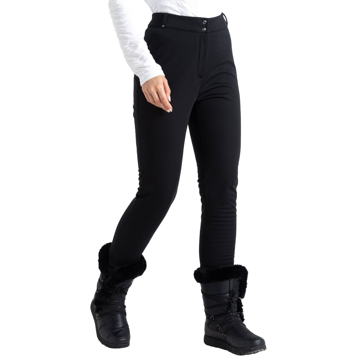 Dare 2b Women's Sleek III Ski Pants Black / X-Small-Black / Small-Black / Medium-Black / Large-Black / X-Large #- 53 Degrees North 