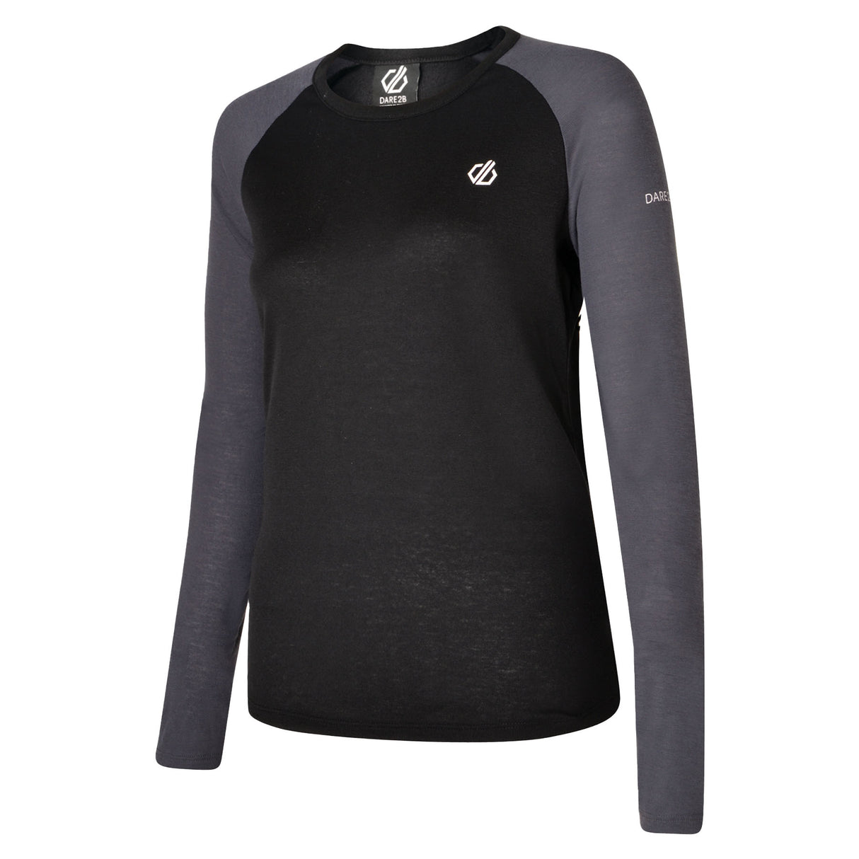 Dare 2b Women's Exchange III Ski Baselayer Set Black/Ebony Grey / X-Small-Black/Ebony Grey / Small-Black/Ebony Grey / Medium-Black/Ebony Grey / Large-Black/Ebony Grey / X-Large #- 53 Degrees North 