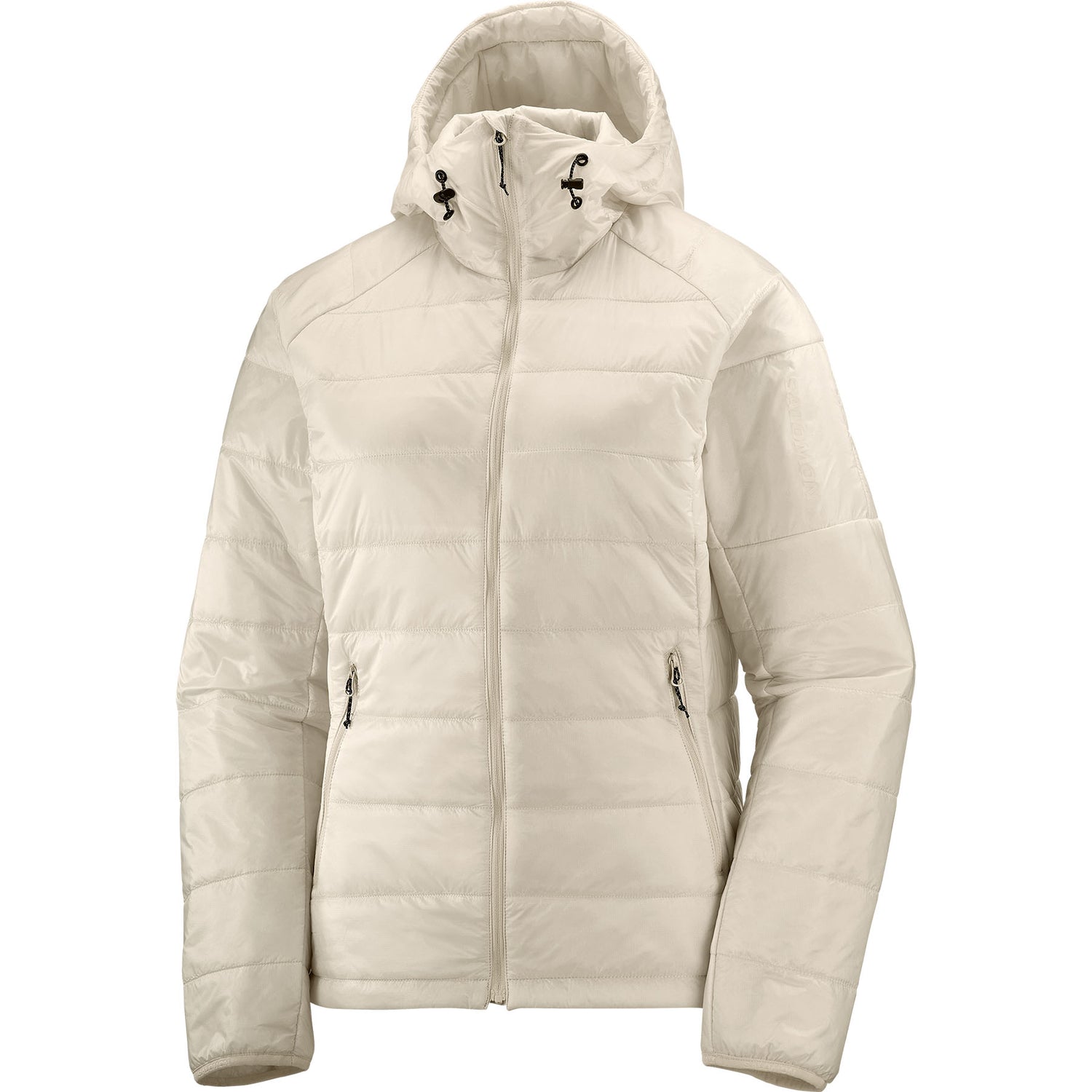 Salomon Women's Outline Hooded Insulated Jacket Turtledove / X-Small-Turtledove / Small-Turtledove / Medium-Turtledove / Large-Turtledove / X-Large #- 53 Degrees North 