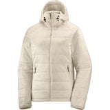 Salomon Women's Outline Hooded Insulated Jacket Turtledove / X-Small-Turtledove / Small-Turtledove / Medium-Turtledove / Large-Turtledove / X-Large #- 53 Degrees North 
