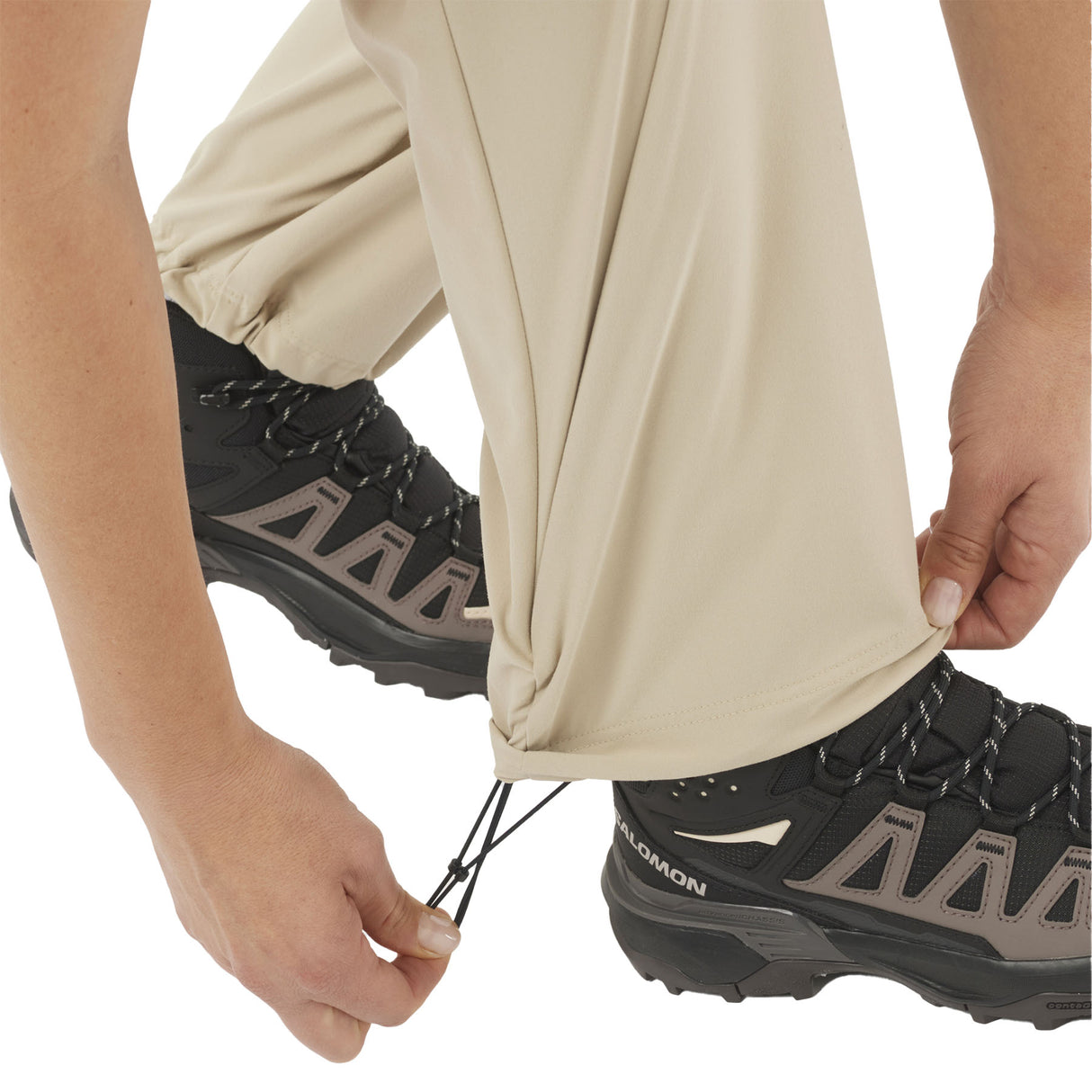 Salomon Women's Modular Base Pants White Pepper / Small-White Pepper / Medium-White Pepper / Large-White Pepper / X-Large-Deep Black / Small #- 53 Degrees North 