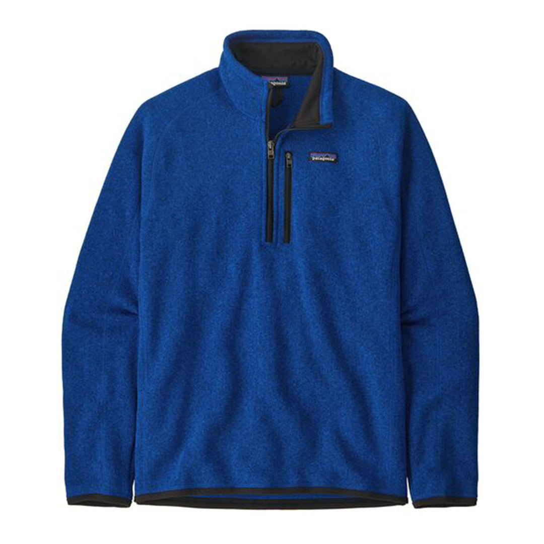Patagonia Men's Better Sweater 1/4 Zip #color_passage-blue