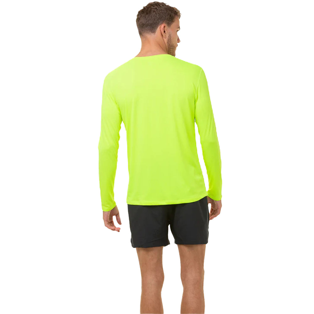 Ronhill Men's Core Long Sleeve Tee #color_fluo-yellow