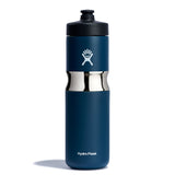 Hydro Flask 20oz (590 ml) Wide Mouth Insulated Sport Bottle Indigo-Black-Goji-Trillium #- 53 Degrees North 