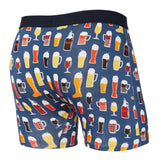 SAXX Men's Vibe Boxer Brief Black Coast Stripe / Small-Black Coast Stripe / Medium-Black Coast Stripe / Large-Black Coast Stripe / X-Large-Year Of The Snake/Blue / Small #- 53 Degrees North 