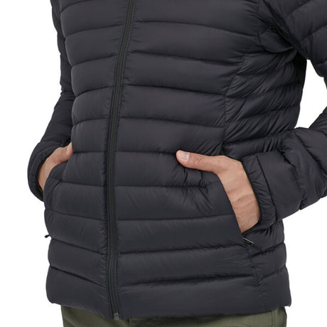 Patagonia Men's Down Sweater Hooded Jacket Black / Small-Black / Medium-Black / Large-Black / X-Large-Black / XX-Large #- 53 Degrees North 